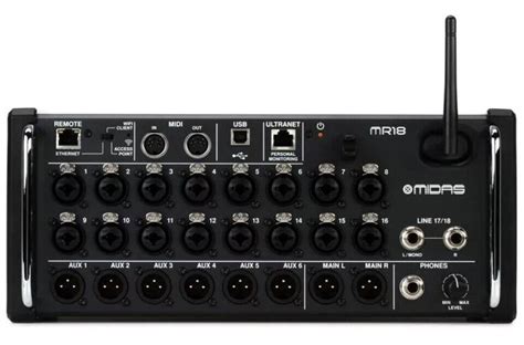 midas mr18 vs soundcraft ui24r